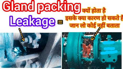 centrifugal pump gland leakage|pump gland leakage rates.